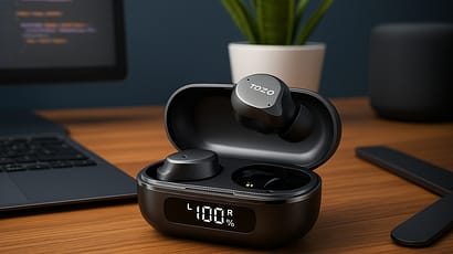 TOZO NC2 Hybrid Active Noise Cancelling Earbuds